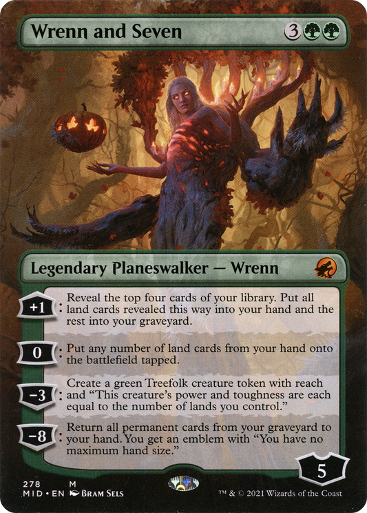 Wrenn and Seven (278) (Borderless) - Foil