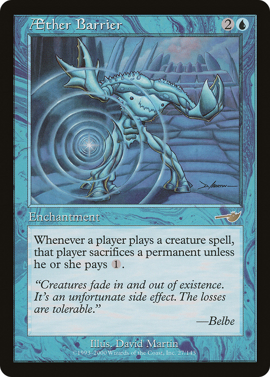 Aether Barrier - Foil