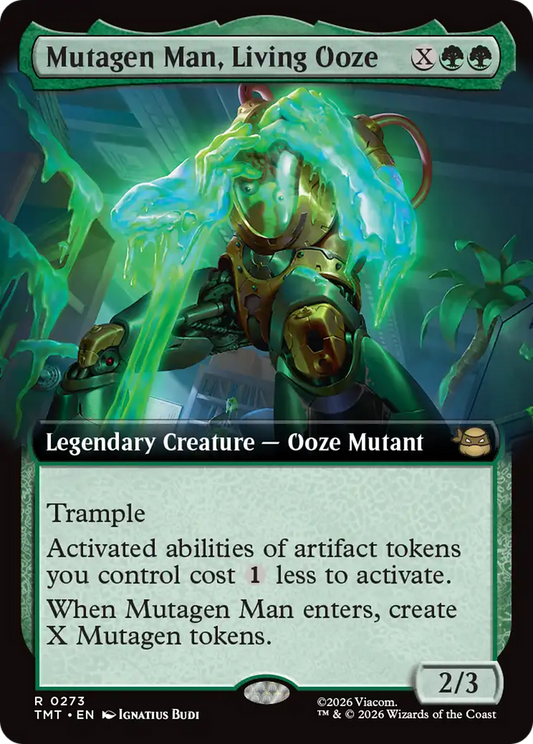Mutagen Man, Living Ooze (0273) (Extended Art) (TMT)