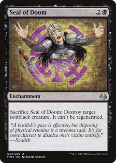 Seal of Doom - Foil
