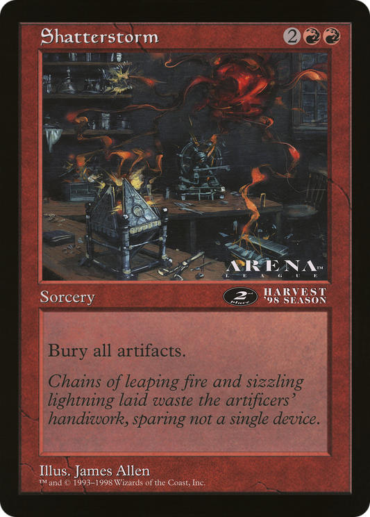 Shatterstorm (2nd Place) (Oversized) (Arena League Promo)