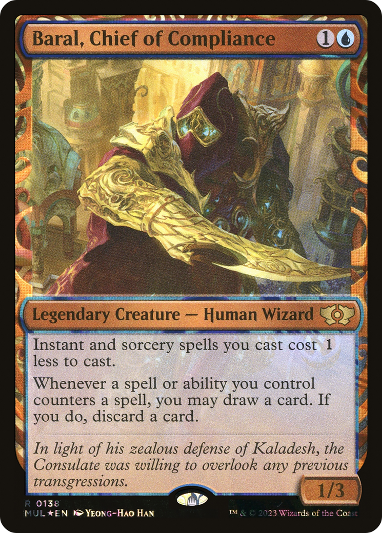 Baral, Chief of Compliance (0138) (Showcase) - Halo Foil