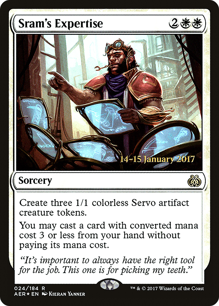 Sram's Expertise (024) (Prerelease) - Foil