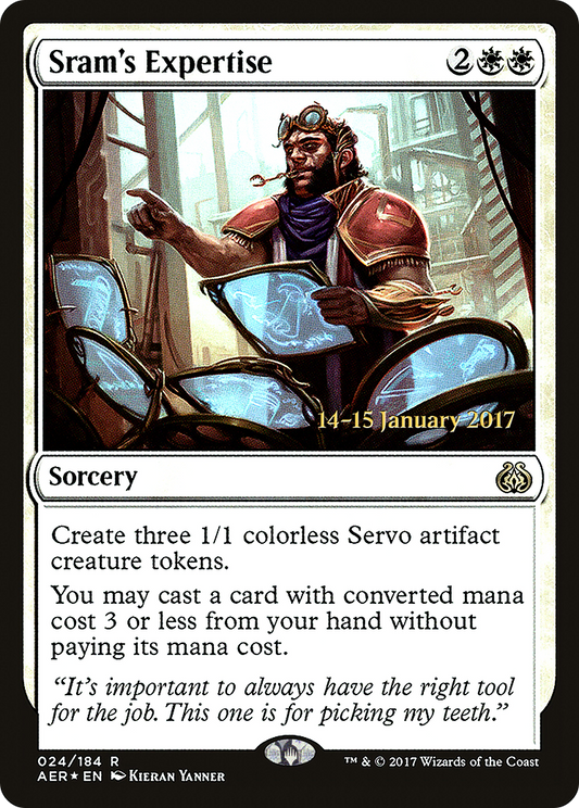 Sram's Expertise (024) (Prerelease) - Foil