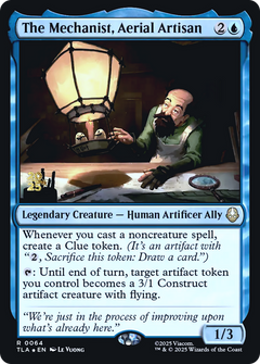 The Mechanist, Aerial Artisan (0064) (Prerelease) (PTLA) - Foil