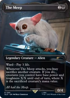 The Meep (1581) (Borderless) - Foil