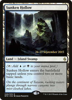 Sunken Hollow (249) (Prerelease) - Foil