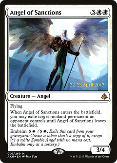 Angel of Sanctions (001) (Prerelease) - Foil