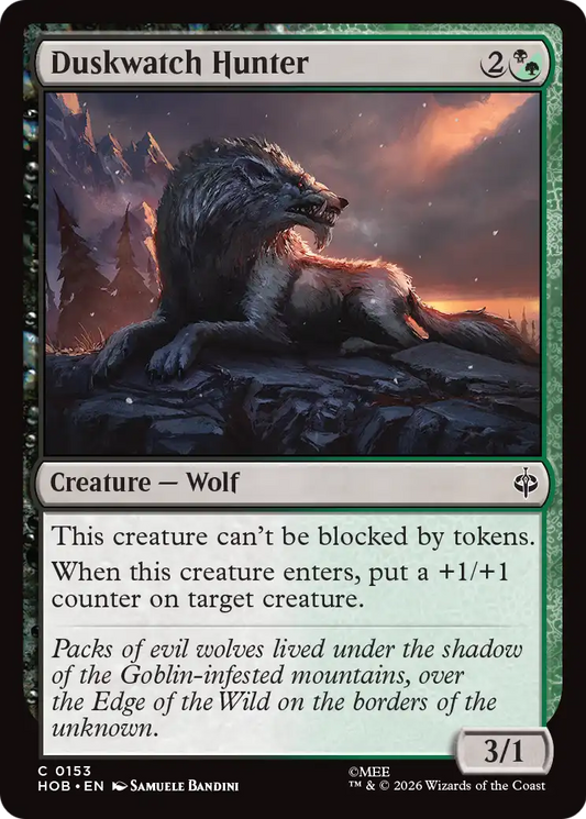 Duskwatch Hunter (HOB)