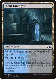 Dimir Guildgate (246) - Foil