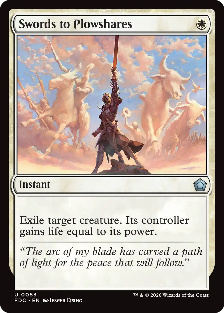 Swords to Plowshares (FDC)