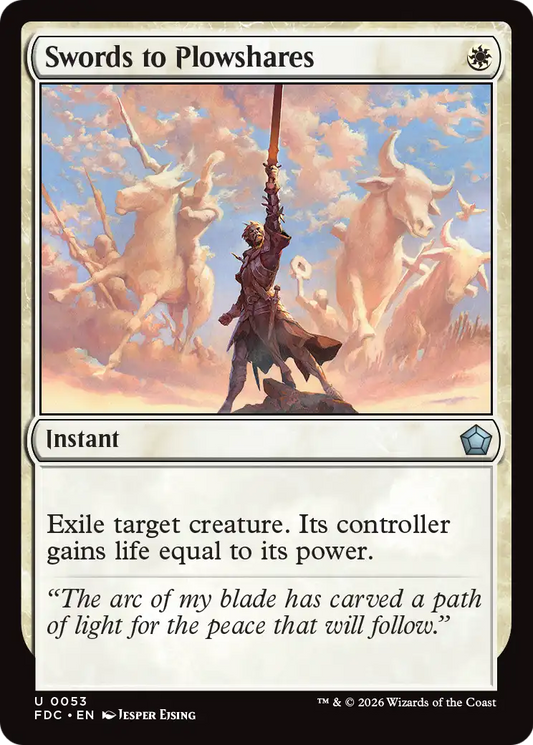 Swords to Plowshares (FDC)