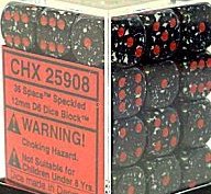 Dice Set - Speckled Space 12mm d6 36ct