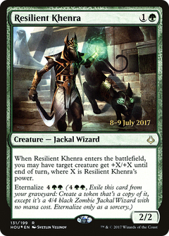 Resilient Khenra (131) (Prerelease) - Foil