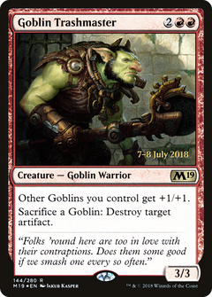 Goblin Trashmaster (144) (Prerelease) - Foil