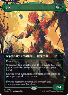 Six (2660) (Borderless) (SLD) - Foil