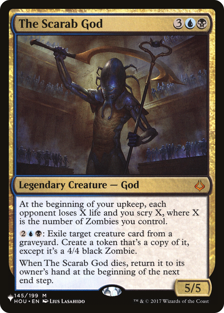 The Scarab God (HOU-145) (PLST)