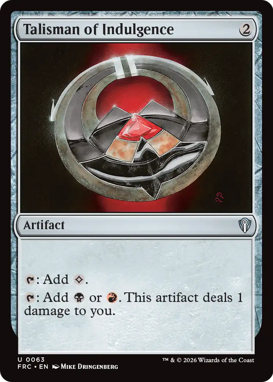 Talisman of Indulgence (FRC) - Foil
