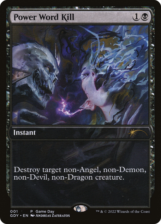 Power Word Kill (001) (Game Day) - Foil