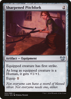 Sharpened Pitchfork