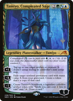 Tamiyo, Compleated Sage (238) (Promo Pack) - Foil