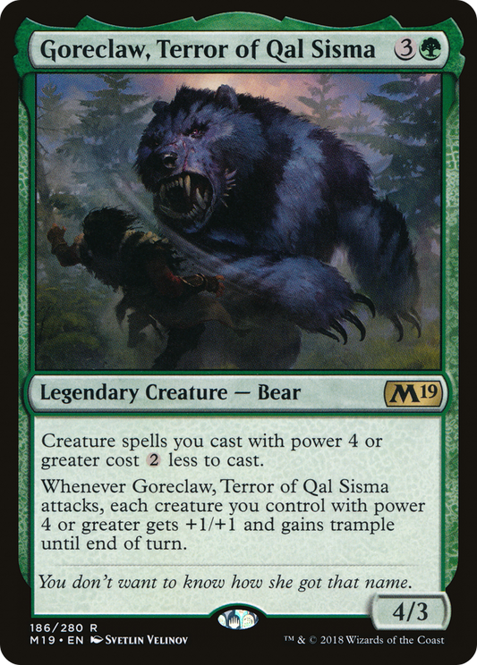 Goreclaw, Terror of Qal Sisma - Foil