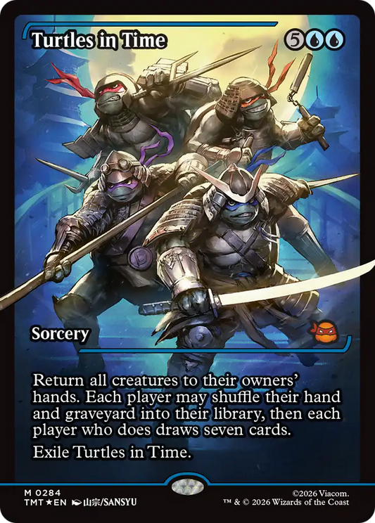 Turtles in Time (0284) (Showcase) (TMT) - Foil