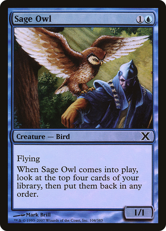 Sage Owl - Foil