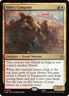 Dáin's Company (HOB) - Foil