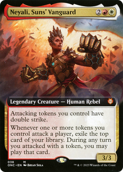 Neyali, Suns' Vanguard (038) (Extended Art) - Foil