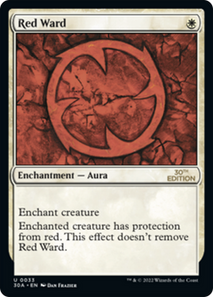 Red Ward (Modern Frame)