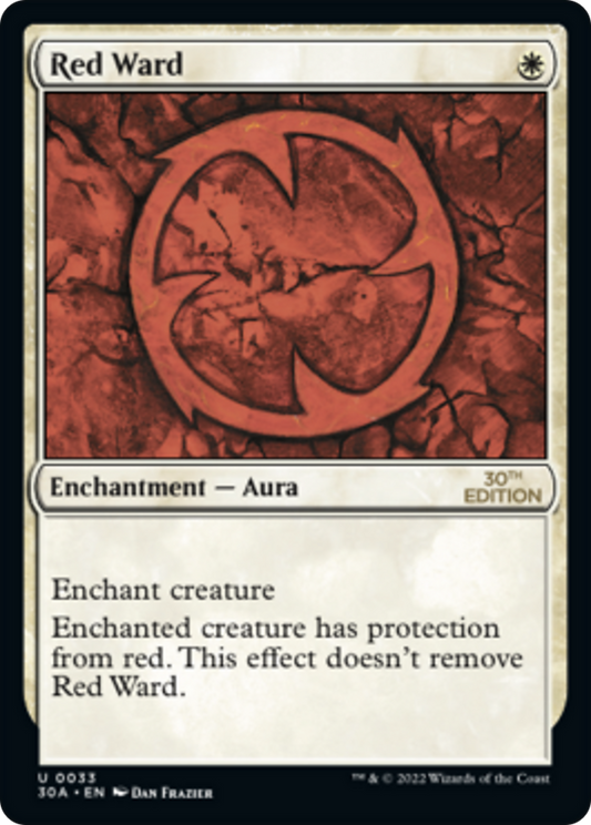 Red Ward (Modern Frame)