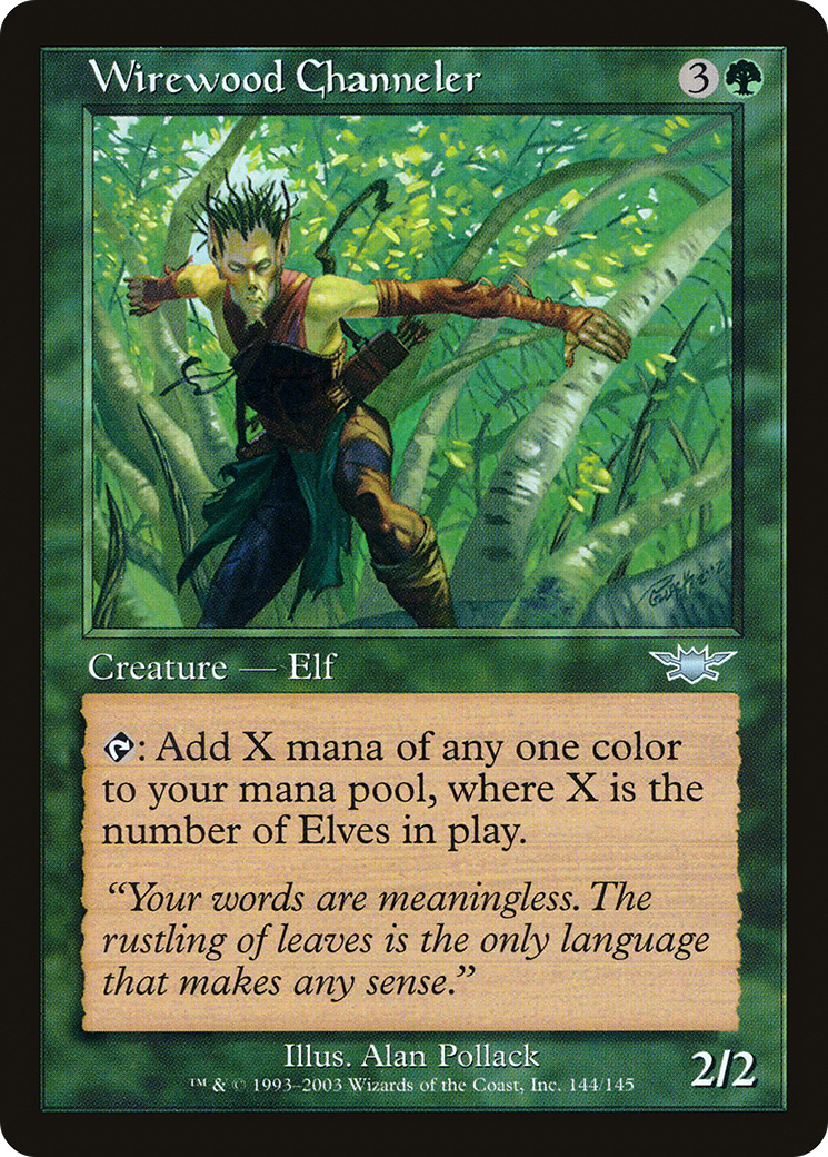 Wirewood Channeler - Foil