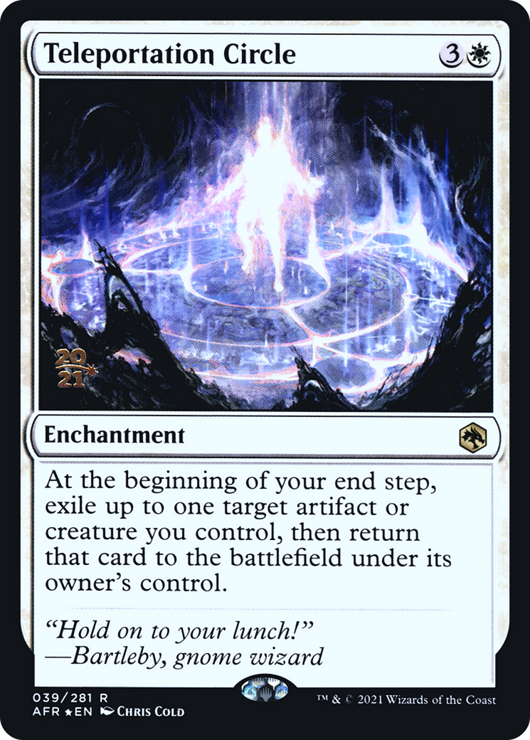 Teleportation Circle (039) (Prerelease) - Foil