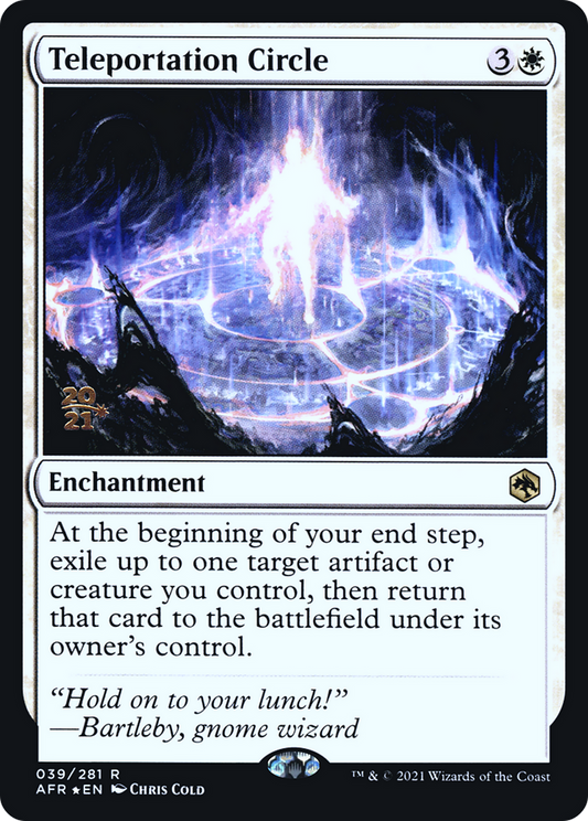 Teleportation Circle (039) (Prerelease) - Foil