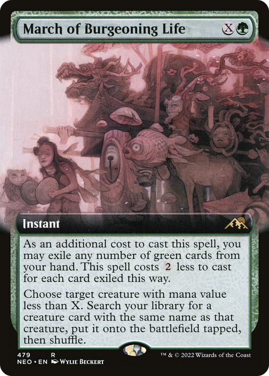 March of Burgeoning Life (479) (Extended Art)