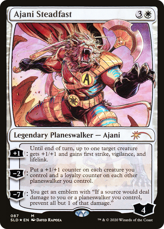 Ajani Steadfast (087) - Foil