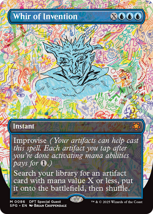 Whir of Invention (0086) (Borderless) - Foil