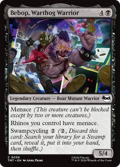 Bebop, Warthog Warrior (TMT) - Foil