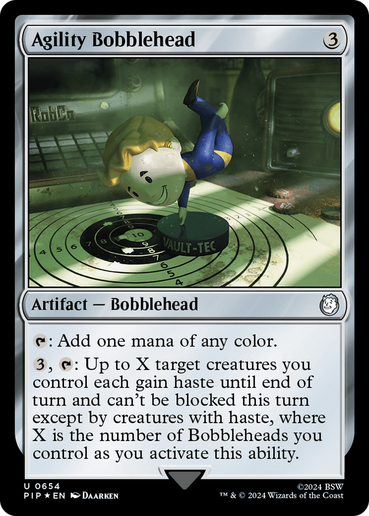 Agility Bobblehead (0654) - Surge Foil