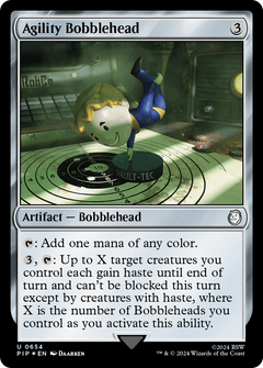 Agility Bobblehead (0654) - Surge Foil