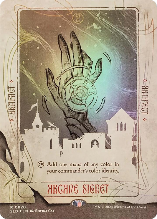 Arcane Signet (0820) (Showcase) - Rainbow Foil