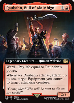 Raubahn, Bull of Ala Mhigo (0465) (Extended Art)