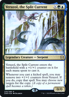 Verazol, the Split Current (239) (Prerelease) - Foil