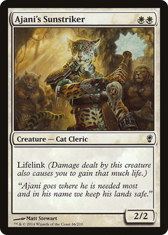 Ajani's Sunstriker - Foil