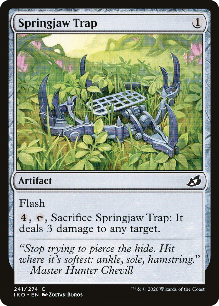 Springjaw Trap - Foil