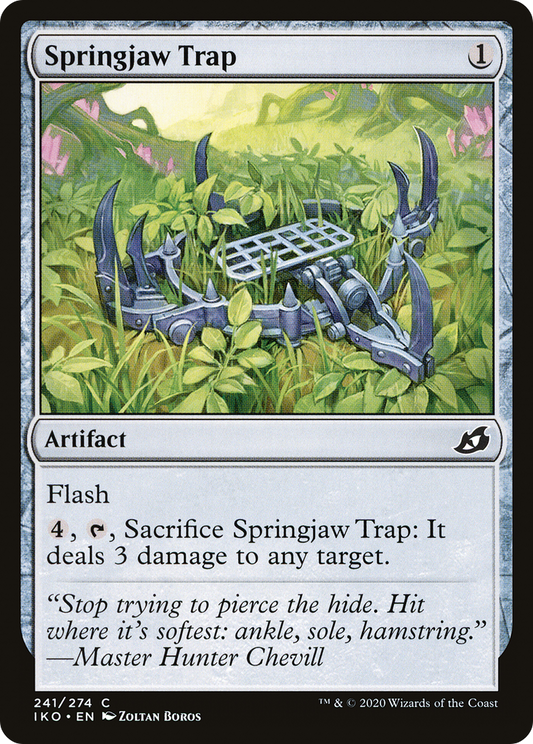 Springjaw Trap - Foil