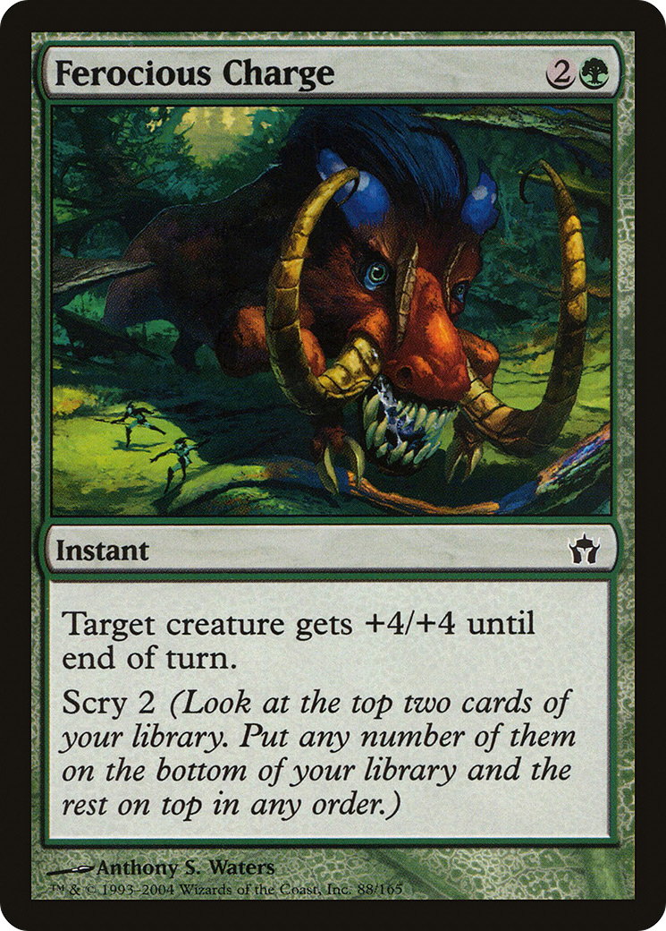Ferocious Charge - Foil