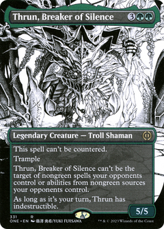 Thrun, Breaker of Silence (331) (Borderless) - Foil