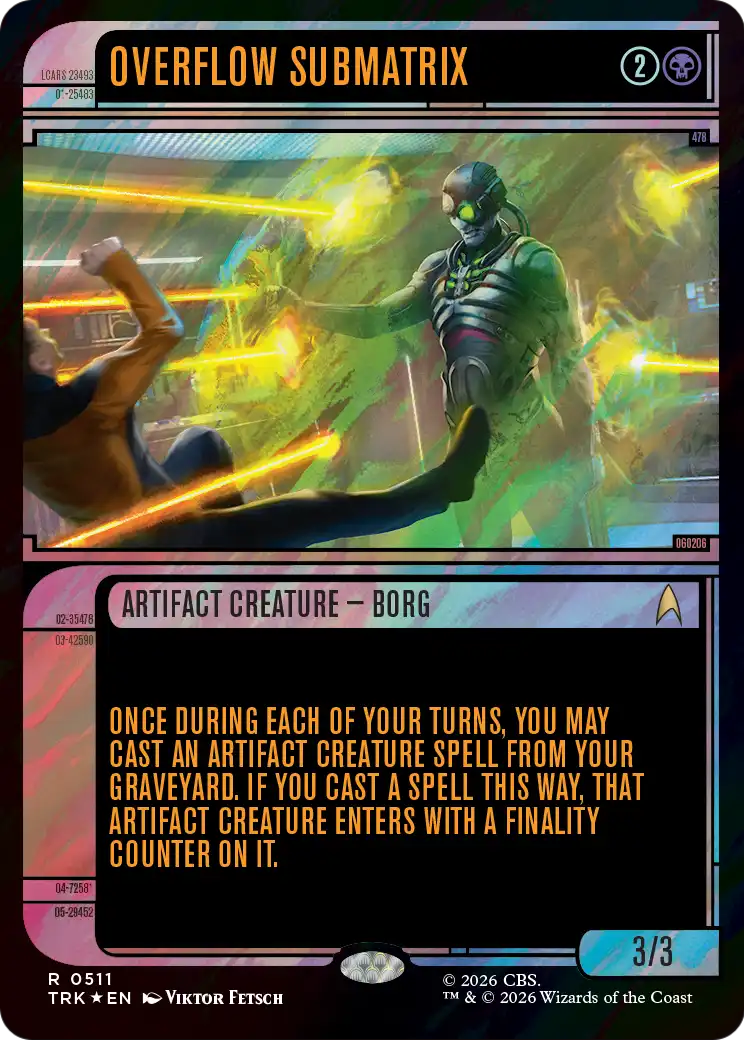 Overflow Submatrix (0511) (Showcase) (TRK) - Surge Foil